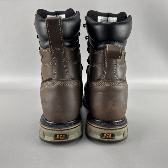 Danner Boots Steel Yard 8" Steel Toe Insulated 400G Mens Sz 8.5 Workwear Leather - Picture 6 of 12